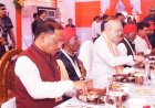 केन्द्रीय गृहमंत्री श्री अमित शाह एवं मुख्यमंत्री श्री विष्णु देव साय बस्तर दशहरा पर्व से जुड़े मांझी-चालकी, मेम्बर एवं मेम्बरीन के सम्मान में.