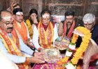 नववर्ष पर मुख्यमंत्री श्री विष्णुदेव साय व केंद्रीय पर्यटन मंत्री ने भोरमदेव मंदिर में की पूजा-अर्चना,