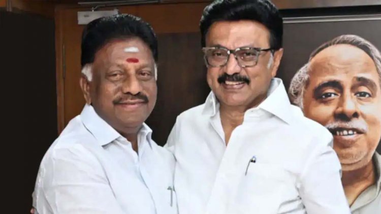 तमिलनाडु की राजनीति में बड़ा कदम, पूर्व CM पन्नीरसेल्वम ने थामा DMK का हाथ