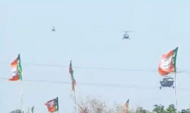 प्रधानमंत्री नरेंद्र मोदी सक्ति पहुंचे