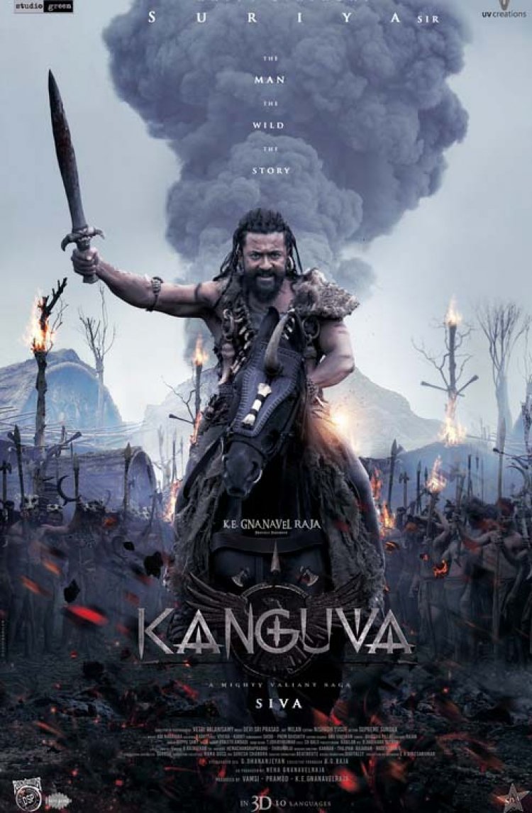 कंगुवा का नया पोस्टर सोशल जमकर हो रहा शेयर