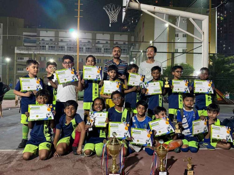फुटबॉल न्यूज़ : अंडर–9 कैटेगरी में TNM A टीम ने की जीत हासिल