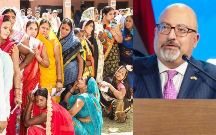 अमेरिकी राजनयिक ने आम चुनाव को बताया लोकतंत्र का महाकुंभ