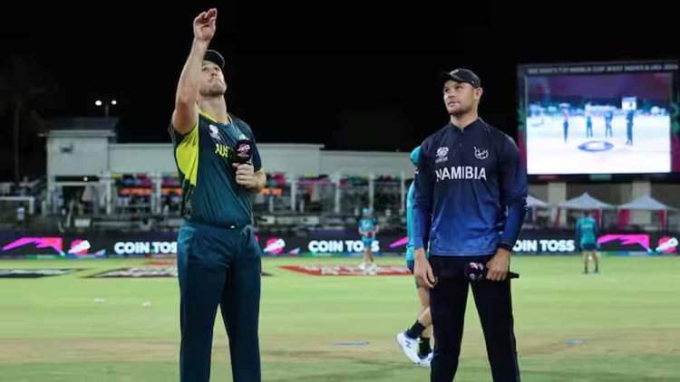 ऑस्ट्रेल‍िया ने नामीबिया को रौंदा, 34 गेंदों में क‍िया रनचेज पूरा, सुपर-8 के ल‍िए क‍िया क्वाल‍िफाई