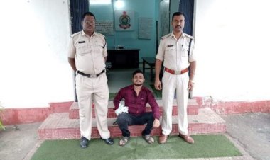 ट्रांसपोर्टकर्मी से मारपीट, आदतन बदमाश पकड़ाया