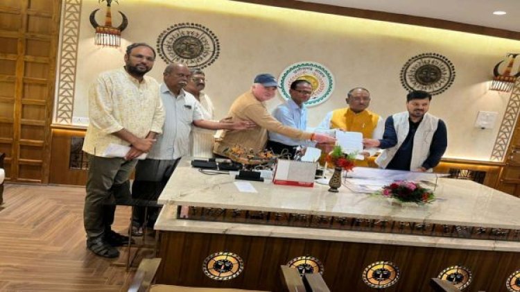 पेंड्रावन जलाशय के केचमेंट में प्रस्तावित लाइम स्टोन खनन परियोजना को NOC नहीं देने और खनन की लीज निरस्त करने की मांग, प्रतिनिधिमंडल ने सीएम साय को सौंपा ज्ञापन