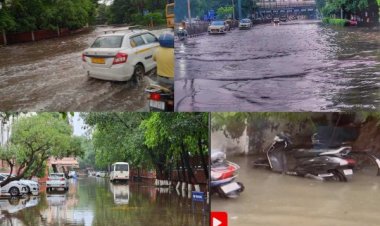 भारी बारिश के बाद Delhi-NCR की सड़कों पर आया सैलाब, मां-बेटे की डूबकर मौत, आज स्कूल-कॉलेज बंद- Delhi Rains