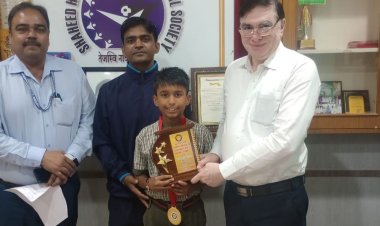 दक्ष नायक को रोल बॉल स्केटिंग में गोल्ड:मिठी गोबिंदराम पब्लिक स्कूल के छात्र ने जीती राज्य स्तरीय अंडर-14 प्रतियोगिता