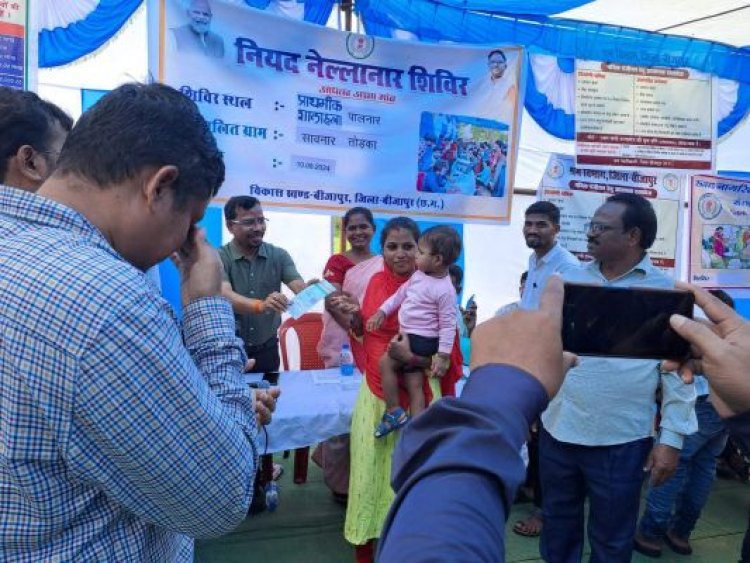 पालनार शिविर, एसडीएम ने ग्रामीणों कीसुनी समस्याएं