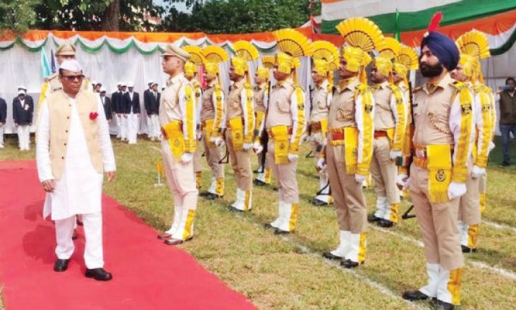 एनएमडीसी बचेली ने हर्षोल्लास से मनाया स्वतंत्रता दिवस