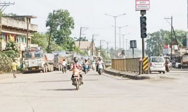 नेशनल हाईवे ब्लैक स्पॉट की ओर प्रशासन का उदासीन रवैया