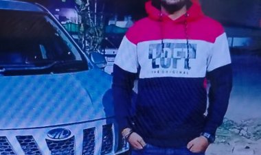 रेत के ट्रैक्टर ने युवक को रौंदा, मौत:अगले माह होनी थी शादी, पुलिस जांच में जुटी