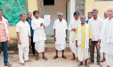 आदिवासी देव स्थल के पास बना रहे राइस मिल, रोक लगाने ज्ञापन