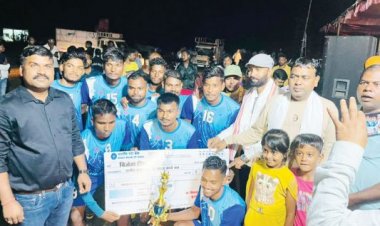 फुटबॉल स्पर्धा: नवाडीह की टीम 3 शून्य से जीती