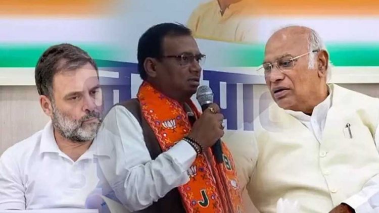 झारखंड में कांग्रेस को बड़ा झटका, कार्यकारी अध्यक्ष मानस सिन्हा BJP में शामिल, खुद बताई इस्तीफे की वजह