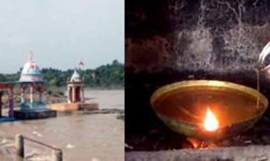 आगर-मालवा के कालीसिंध नदी किनारे चमत्कारी मंदिर, जहां जलता है पानी से दीया
