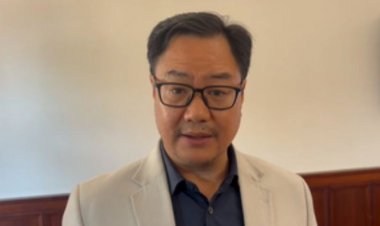 सभापति के खिलाफ नोटिस को कामयाब नहीं होने देंगे : रिजिजू