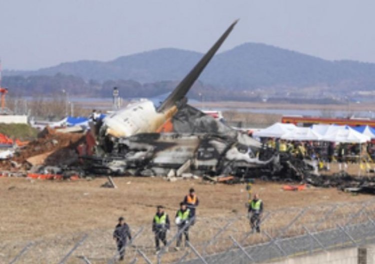 दक्षिण कोरिया विमान दुर्घटना : 179 लोगों की मौत, विश्व नेताओं ने जताया शोक