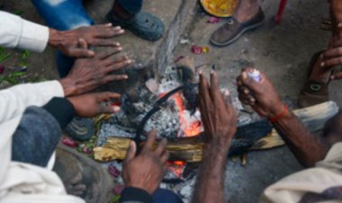 बिहार में तेज पछुआ हवा ने लोगों को ठंड से ठिठुराया, स्कूलों के भी समय बदले