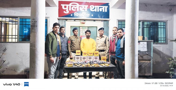 नाबालिगों को नशे की लत में धकेलने वाला आरोपी गिरफ्तार