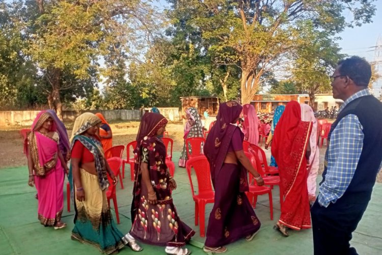 आनन्द उत्सव की मुदरिया में धूम, ग्राम पंचायतों में चल रहा आनंद की अनुभूति