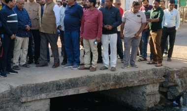 विदिशा विधायक ने वार्ड 17 का किया निरीक्षण:कचरा प्रबंधन, हाई टेंशन लाइन और प्रधानमंत्री आवास योजना को लेकर दिए निर्देश