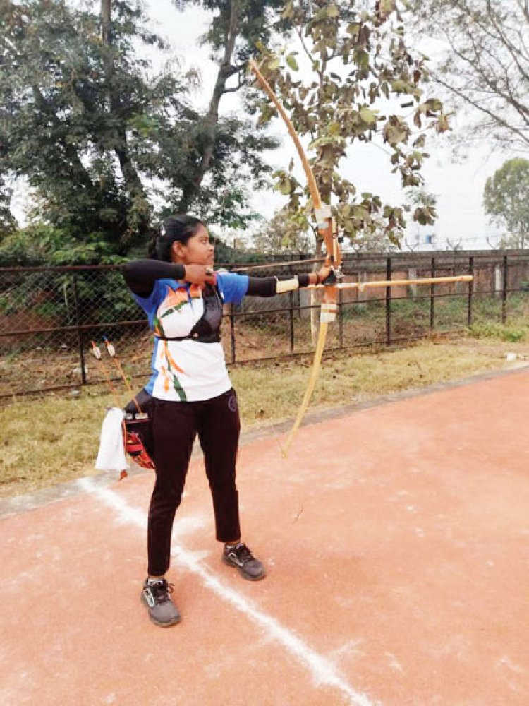 गुंडाधुर कॉलेज की सुशीला नेताम का नेशनल गेम्स के लिए चयन