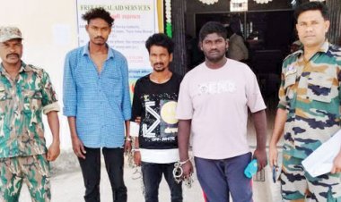 3 वारंटी गिरफ्तार