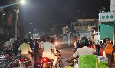 किचन में लगी आग:अमरकंटक हाईवे पर 3 घंटे तक रुका यातायात, दमकल की टीम ने पाया काबू