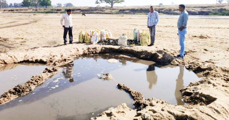 बिछिया टोला सहित कई जगहों पर खनिज विभाग की दबिश