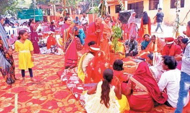 37 जोड़ों की शादी, दानदाताओं ने मुक्त हस्त से किया दान