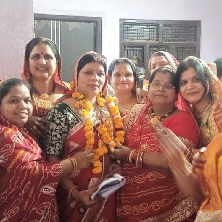 स्वर्णकार महिला मंडल में नई अध्यक्ष का चयन:खिलचीपुर में अनीता सोनी सर्वसम्मति से चुनी गईं; शिक्षा और स्वरोजगार पर जोर