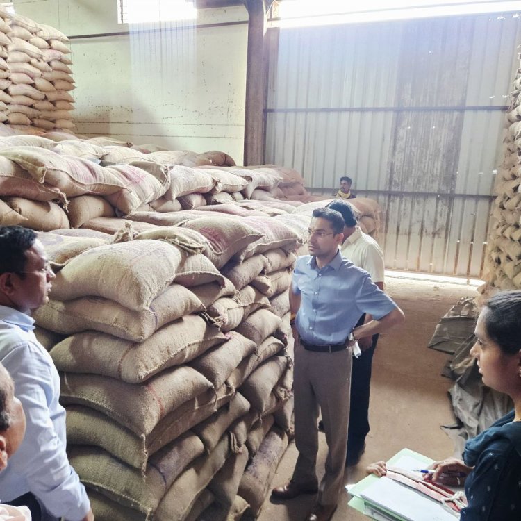 अशोकनगर में गेहूं उपार्जन घोटाला:वेयरहाउस से 204 क्विंटल गेहूं गायब; स्वसहायता समूह के 4 लोगों पर केस