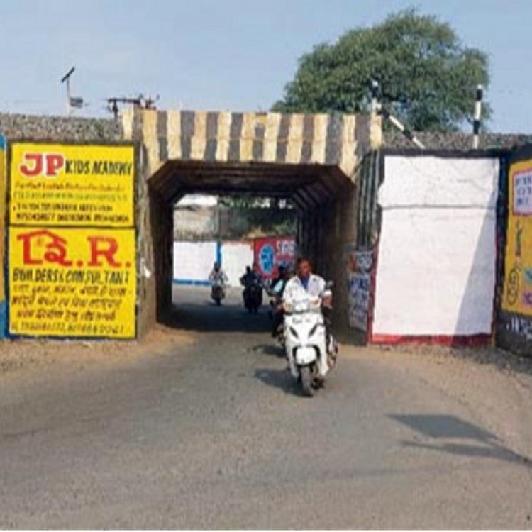 5 दिन बंद रहेगा मांगलिया का सिंगापुर रेलवे अंडरपास:25 से ज्यादा टाउनशिप के रहवासियों को अब सात किमी घूमकर जाना पड़ेगा