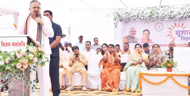 शिविर में गांव की छोटी-छोटी समस्याओं का   समयबद्ध किया जा रहा निराकरण - रमन