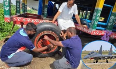 परंपरा और आधुनिकता का अनूठा संगम : लड़ाकू विमान सुखोई के टायर वाले रथ पर सवार होंगे भगवान जगन्नाथ, टूटी 48 साल पुरानी परंपरा