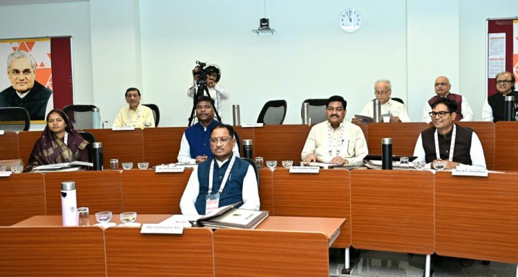 मुख्यमंत्री श्री विष्णु देव साय एवं मंत्रिमंडल का चिंतन शिविर 2.0 शुरू