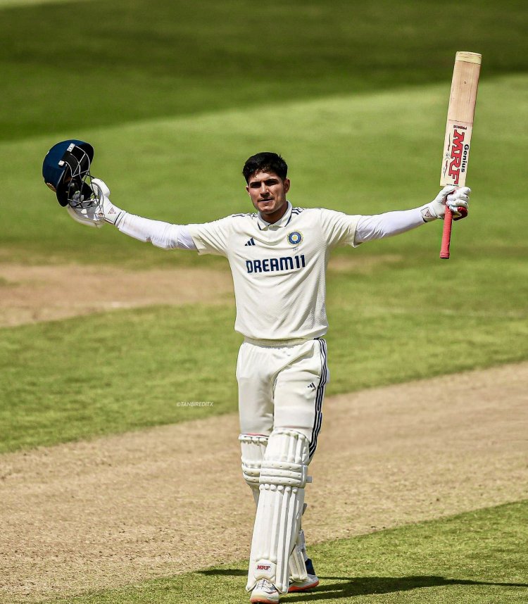 एजबेस्टन में शानदार प्रदर्शन के बाद गिल पहली बार शीर्ष 10 में शामिल