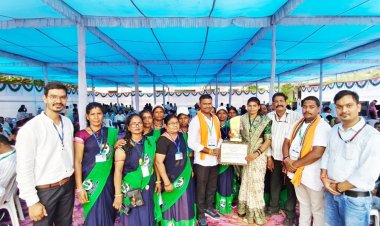 नवापारा नपा को मिला स्वच्छता के लिए उत्कृष्ट सम्मान