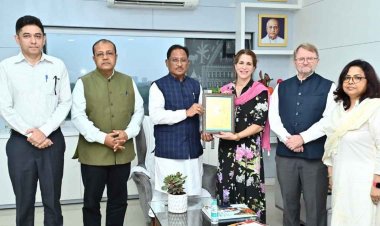 विकसित छत्तीसगढ़ के निर्माण में यूनिसेफ इंडिया देगा तकनीकी सहयोग