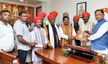 मुख्यमंत्री श्री विष्णु देव साय को बस्तर दशहरा कार्यक्रम में शामिल होने का मिला न्यौता.