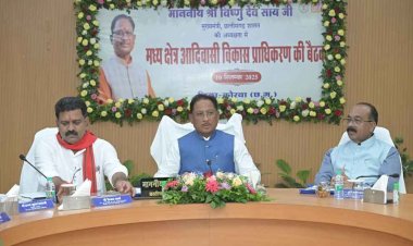 आदिवासी क्षेत्रों के विकास के लिए संसाधनों की कोई कमी नहीं होगी .