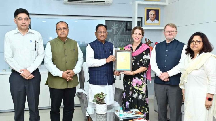 विकसित छत्तीसगढ़ के निर्माण में यूनिसेफ इंडिया देगा तकनीकी सहयोग