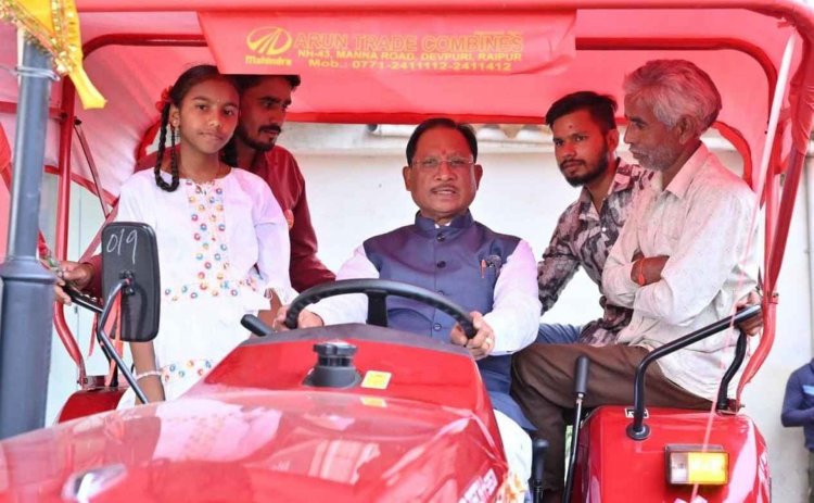 मुख्यमंत्री श्री विष्णु देव साय ने जीएसटी बचत उत्सव.