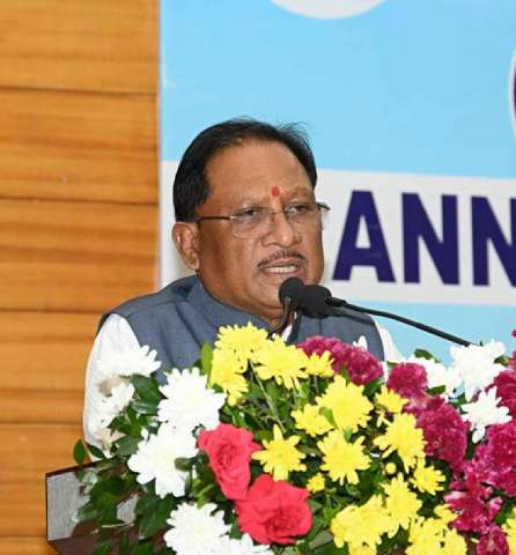 मुख्यमंत्री श्री साय छत्तीसगढ़ ओलंपिक एसोसिएशन की वार्षिक आम सभा.