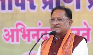 मुख्यमंत्री श्री विष्णु देव साय श्री श्री रणेश्वर रामचंडी मंदिर प्राण प्रतिष्ठा महोत्सव में हुए शामिल.