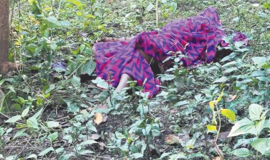 जंगल में युवती की संदिग्ध हालत में मिली लाश