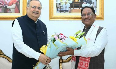 विधानसभा अध्यक्ष डॉ. रमन सिंह ने नवीन विधानसभा भवन के लोकार्पण समारोह में शामिल होने का दिया आमंत्रण