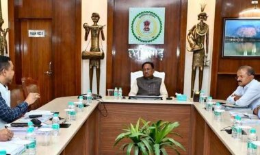 गुणवत्तापूर्ण कार्य करते हुए सिंचाई परियोजनाओं के कार्य में लाएँ गति – मुख्यमंत्री श्री विष्णु देव साय.