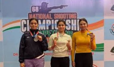 राष्ट्रीय निशानेबाजी: मनु भाकर, सिमरनप्रीत को 25 मीटर पिस्टल में स्वर्ण पदक